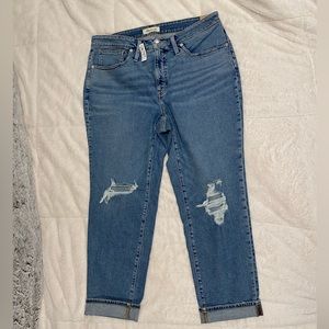 NWT Size 14 Madewell Roadtripper Slim Boyjeans